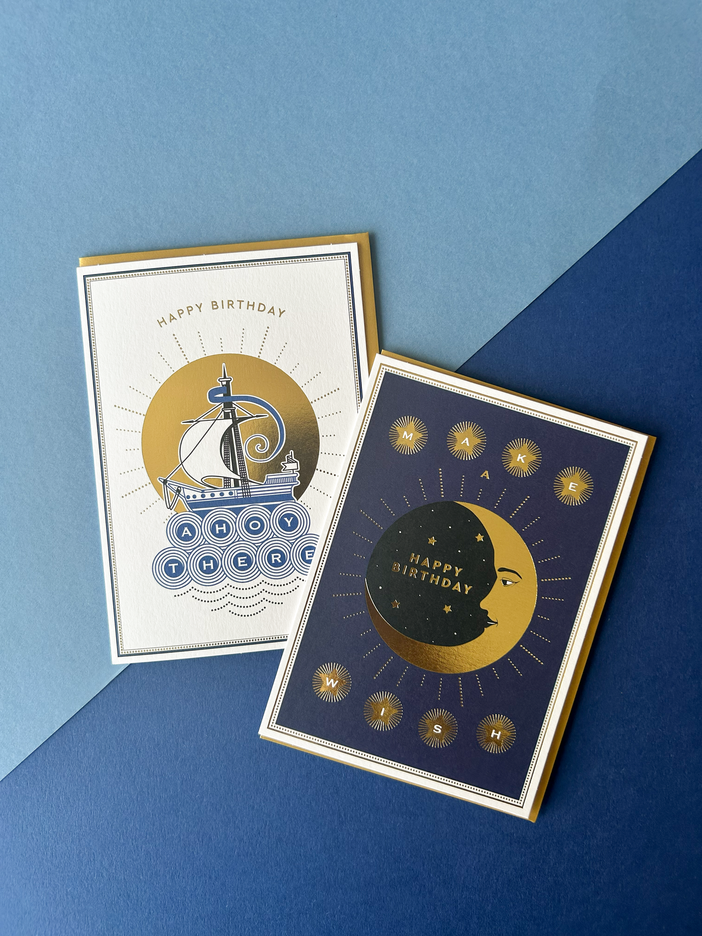 Birthday Moon Greeting Card