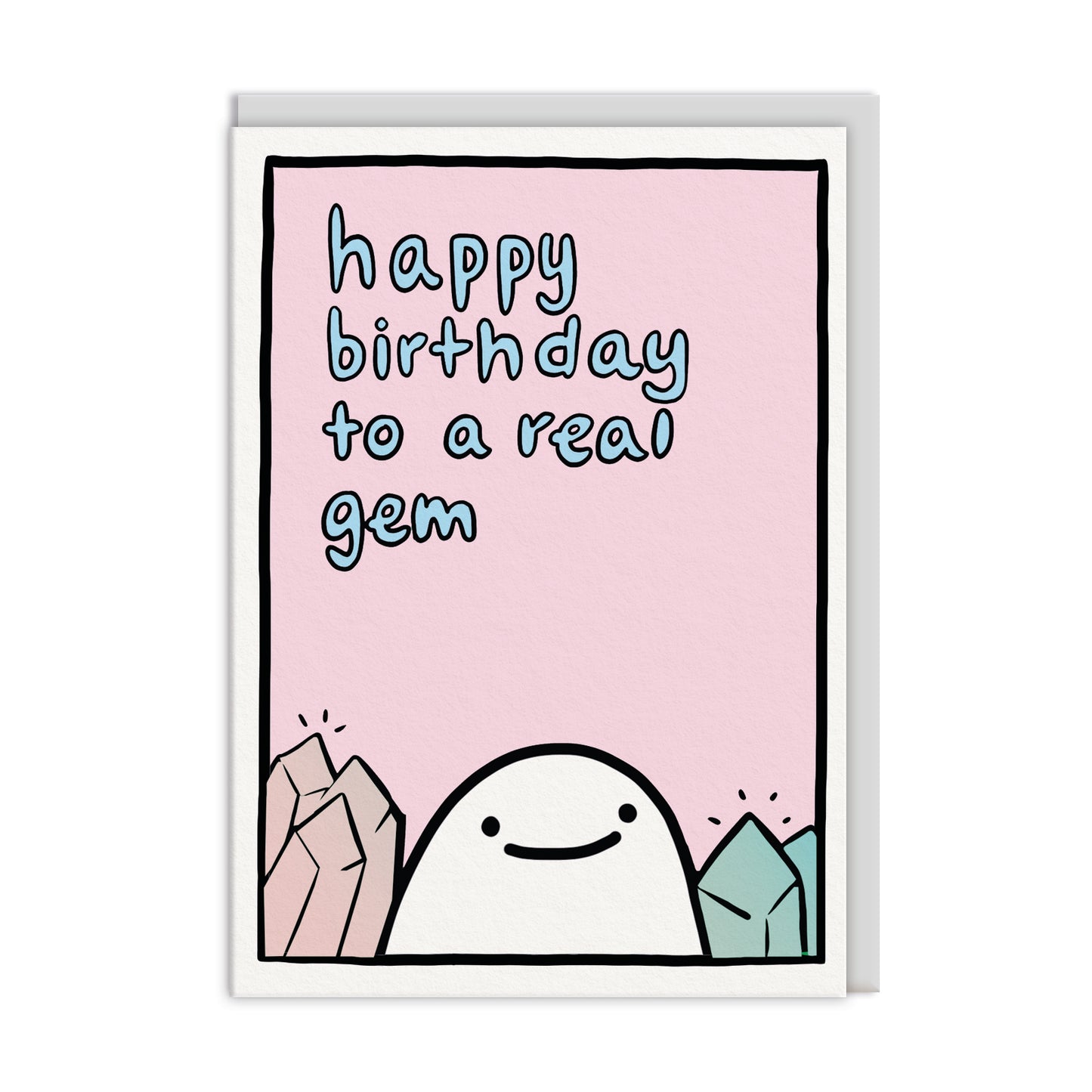 Real Gem Birthday Card