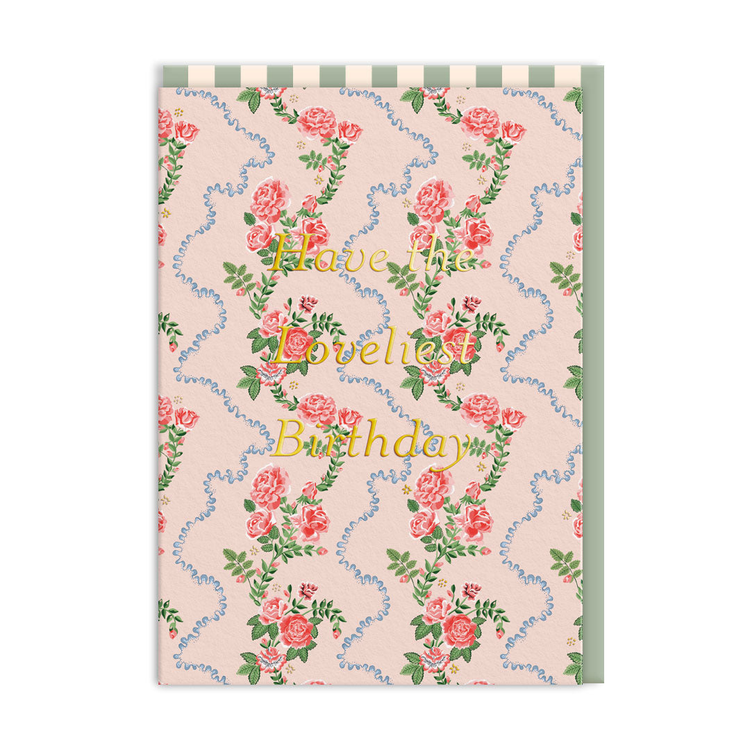 Summer Flutter Birthday Card