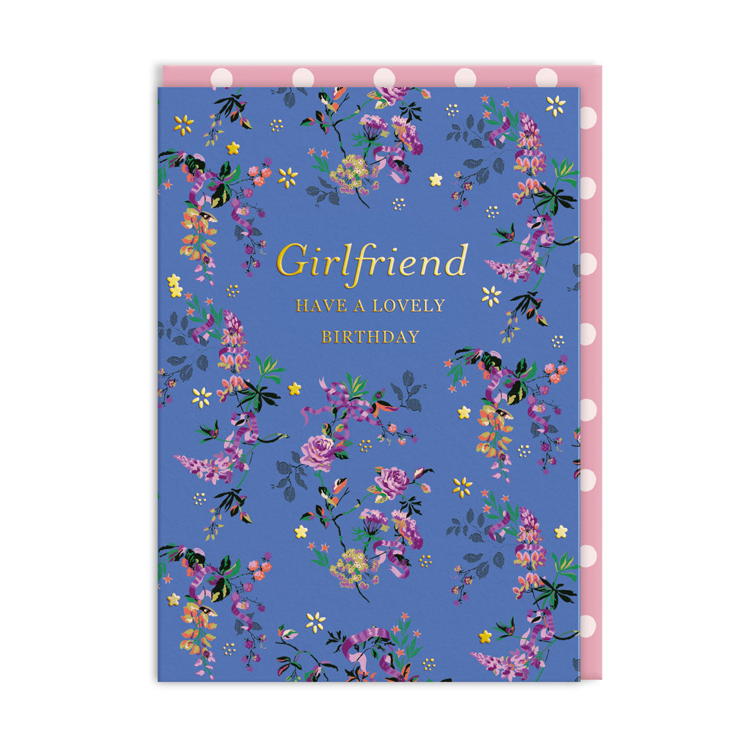 Girlfriend Have A Lovely Birthday Card