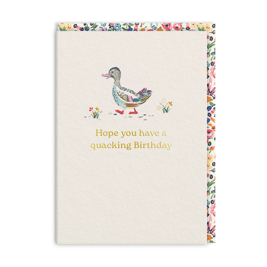 Quacking Birthday Greeting Card
