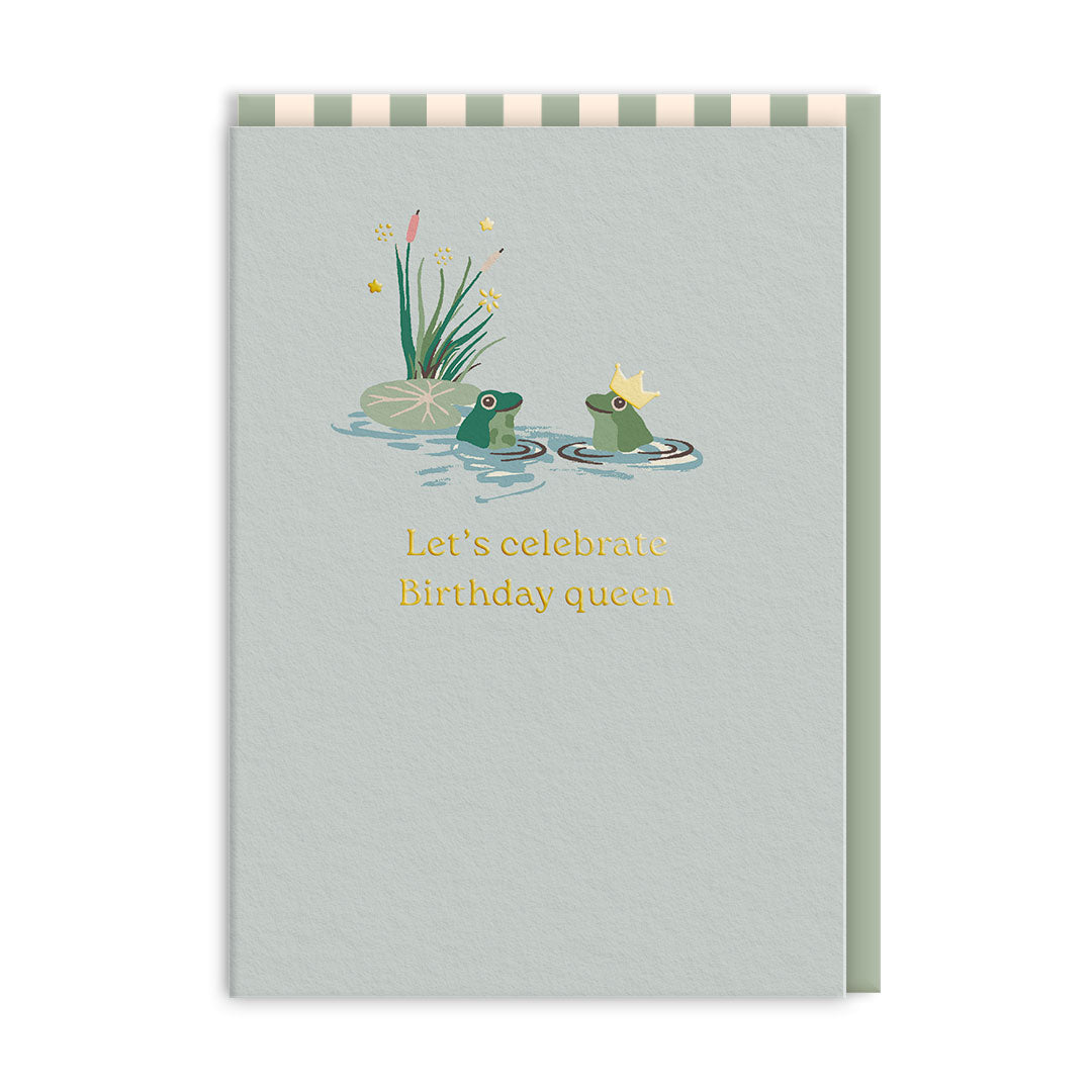 Birthday Queen Celebrations Greeting Card
