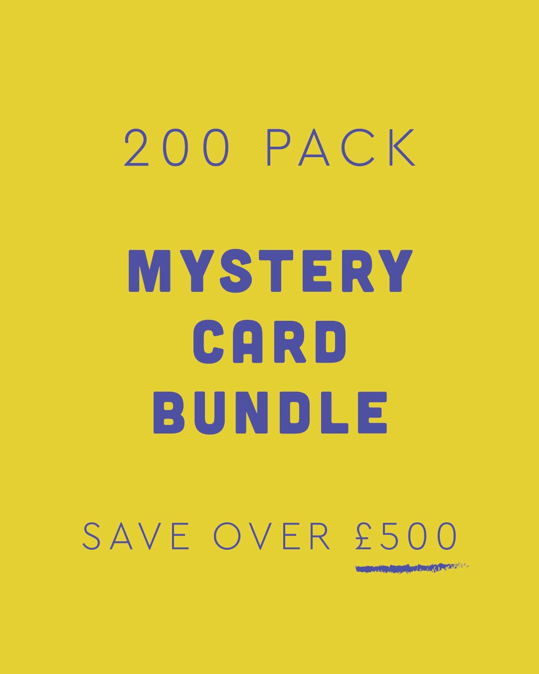 200 Mystery Card Bundle
