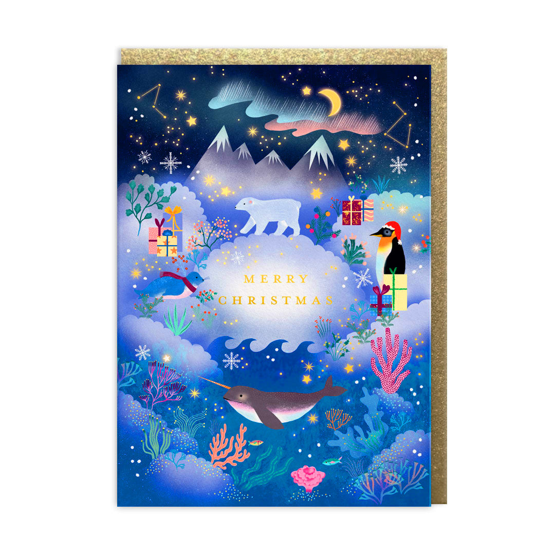 Christmas North Pole Greeting Card