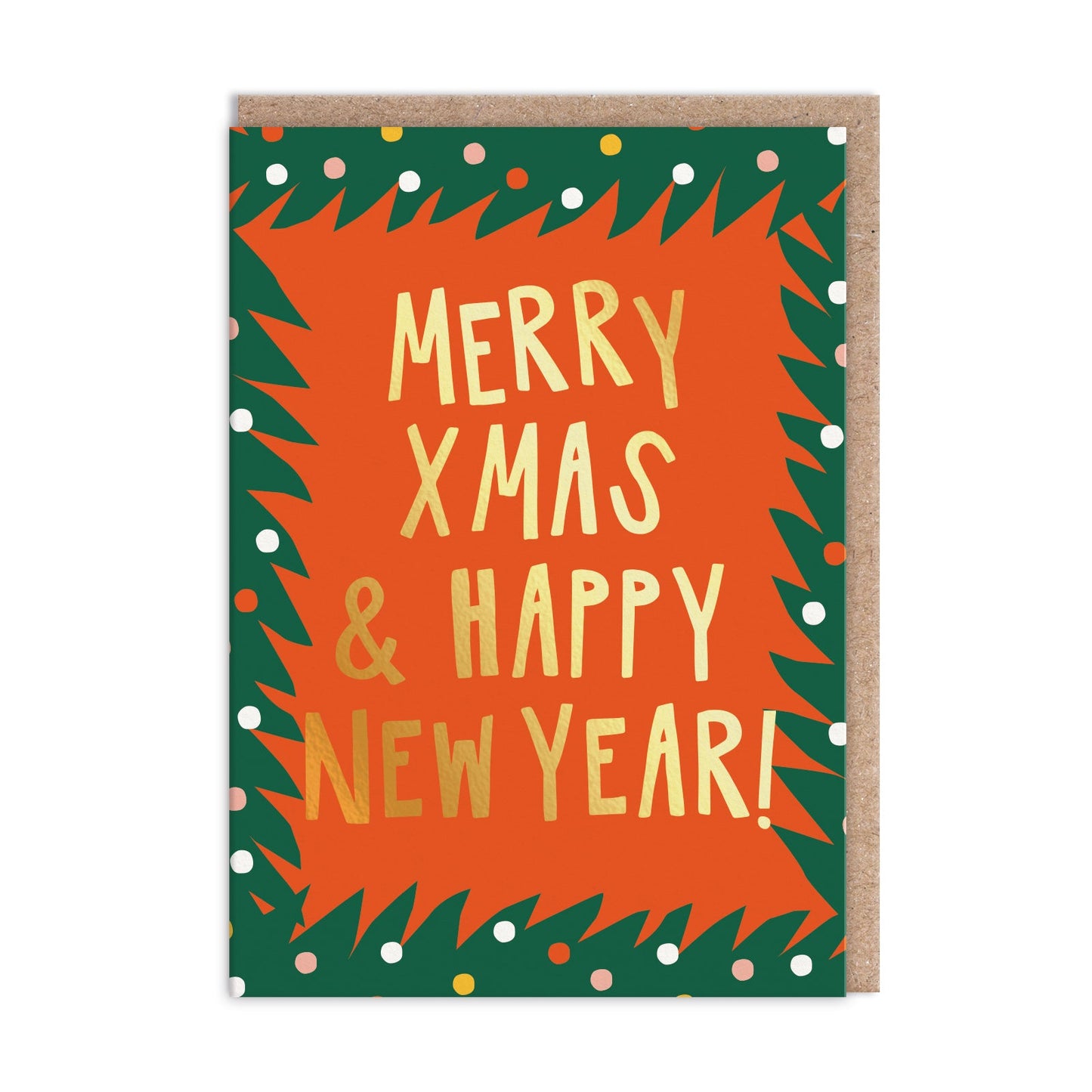Pack of 9 Christmas Cards - Merry Xmas & Happy New Year