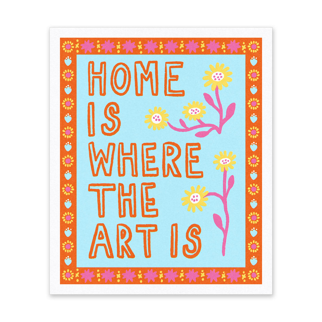 Home Art Riso Print (10x12)