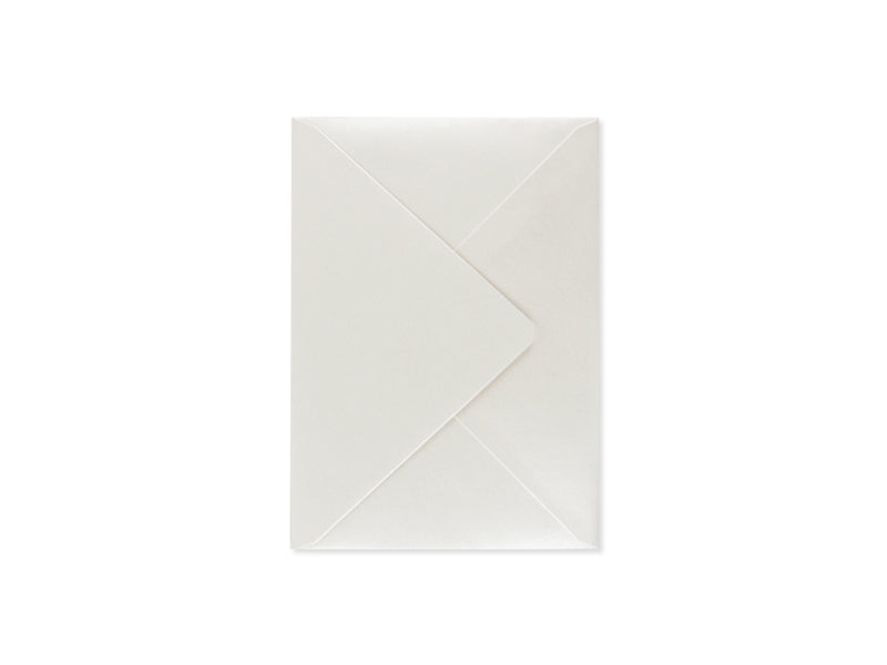 White Blossoms 3D Layered Greeting Card