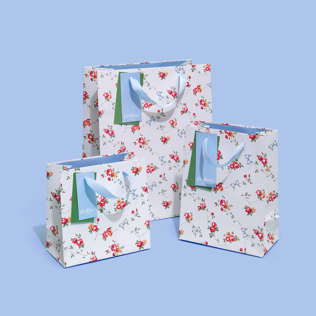 Rose and Bows Mini Gift Bag
