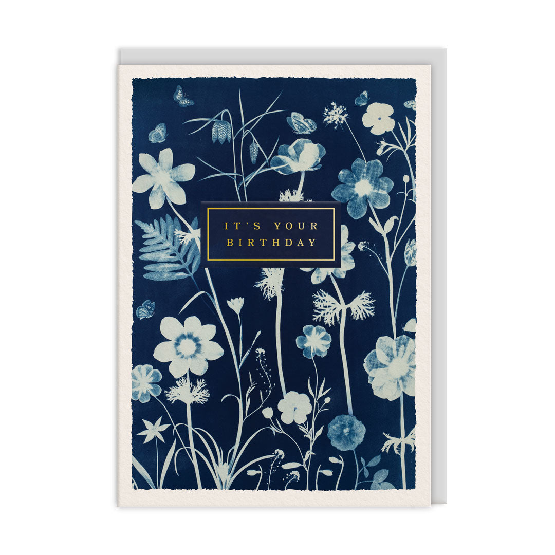 Make a Wish Anenomes Greeting Card