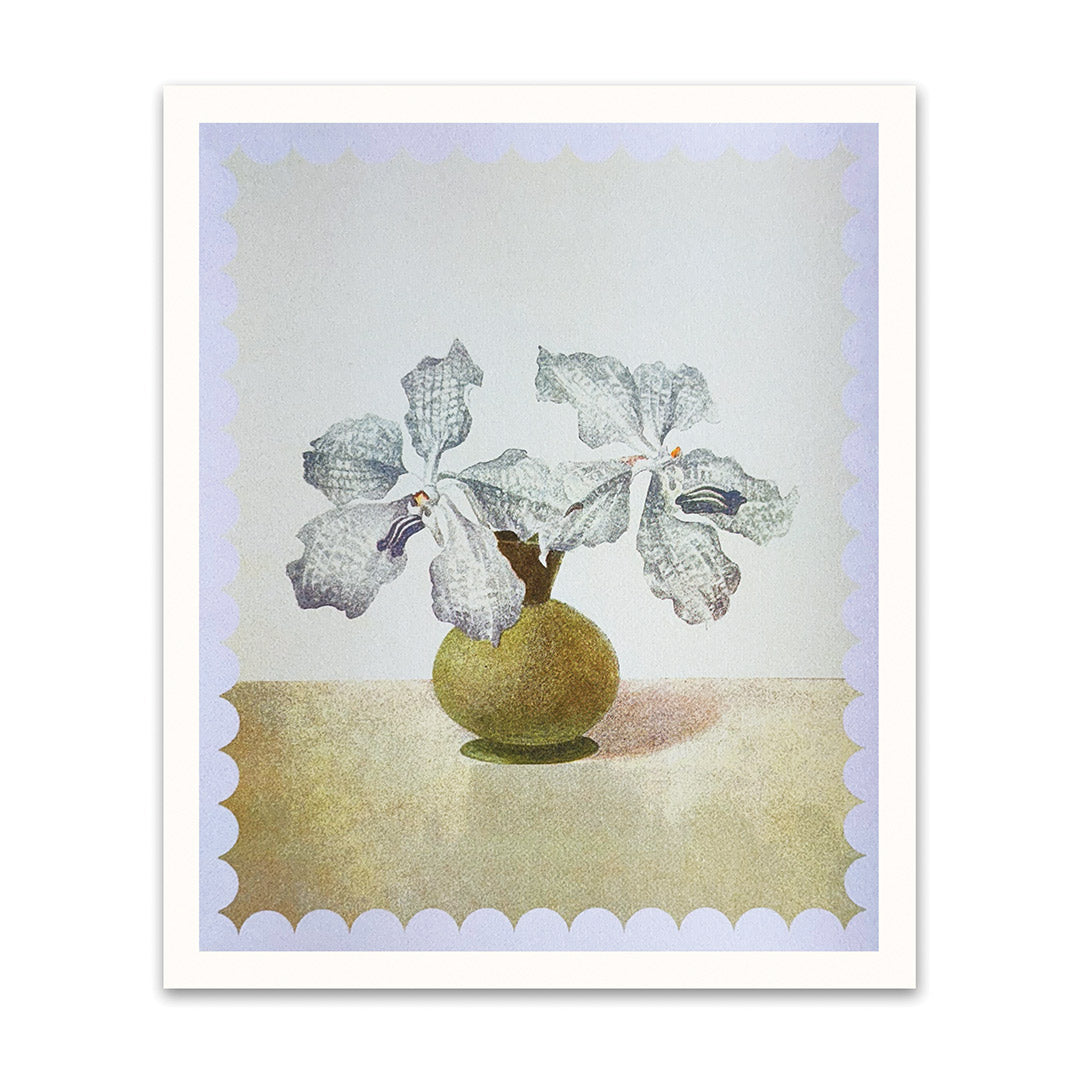 Lilac Orchid Riso Print (12x10)