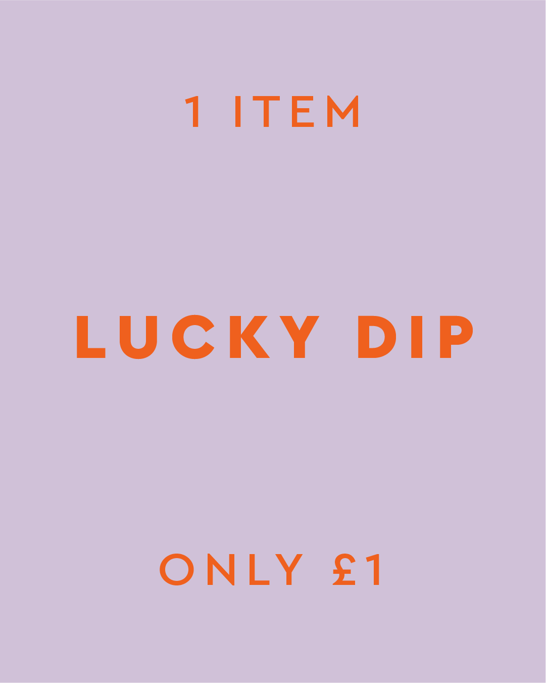Lucky Dip Item