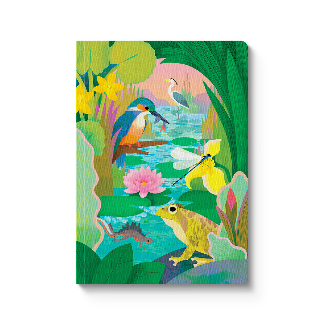 British Pond Life A5 Paperback Notebook