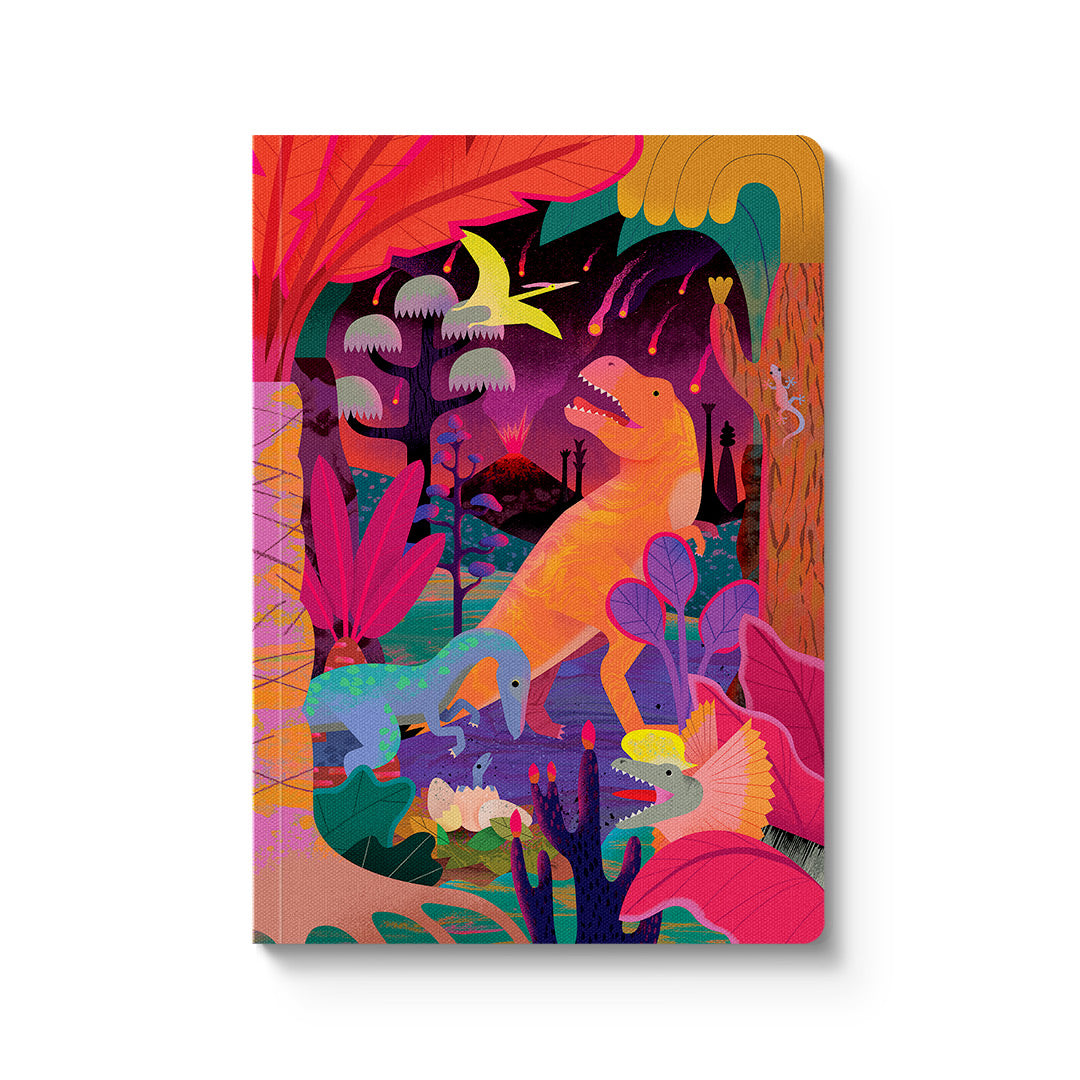 Prehistoric Carnivores A5 Perfect Bound Notebook