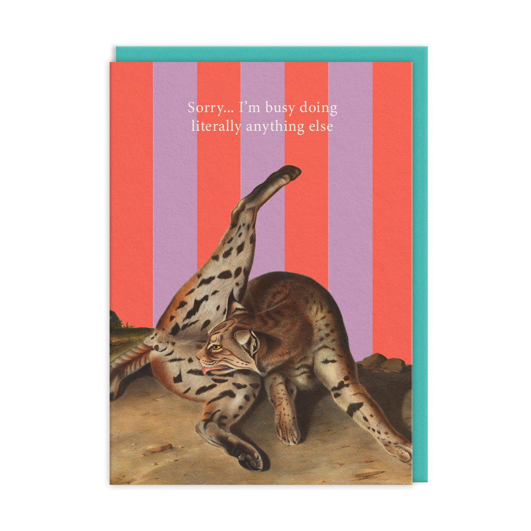 Busy Greeting Card