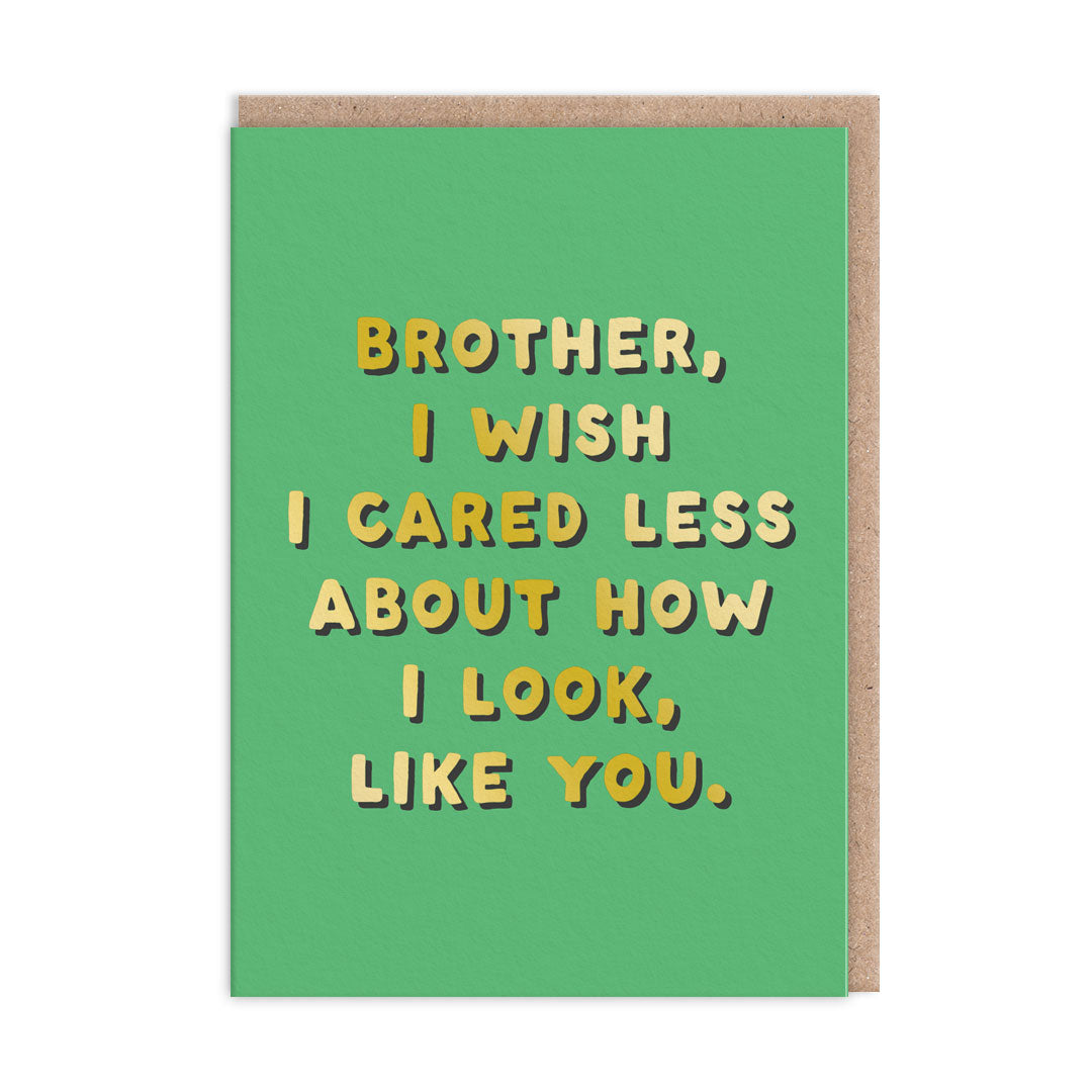 Brother - I Wish Greeting Card
