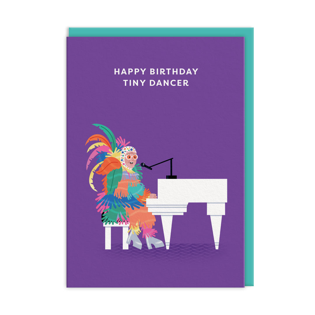 Elton John Birthday Card