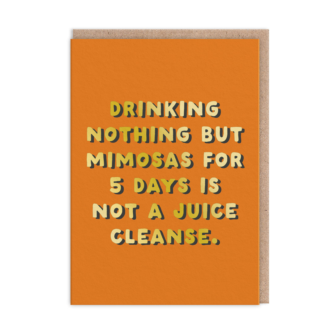 Mimosas Greeting Card