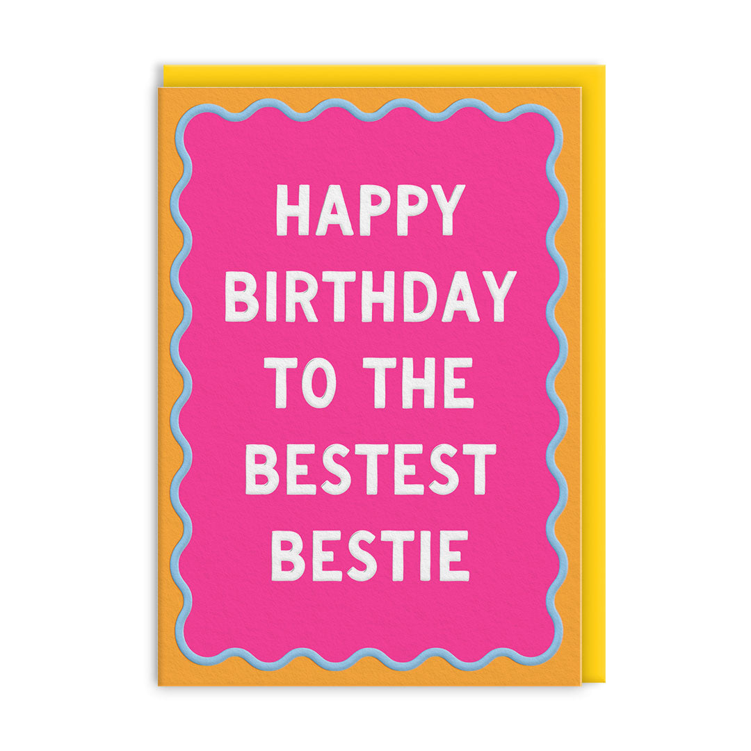 Bestest Bestie Greeting Card