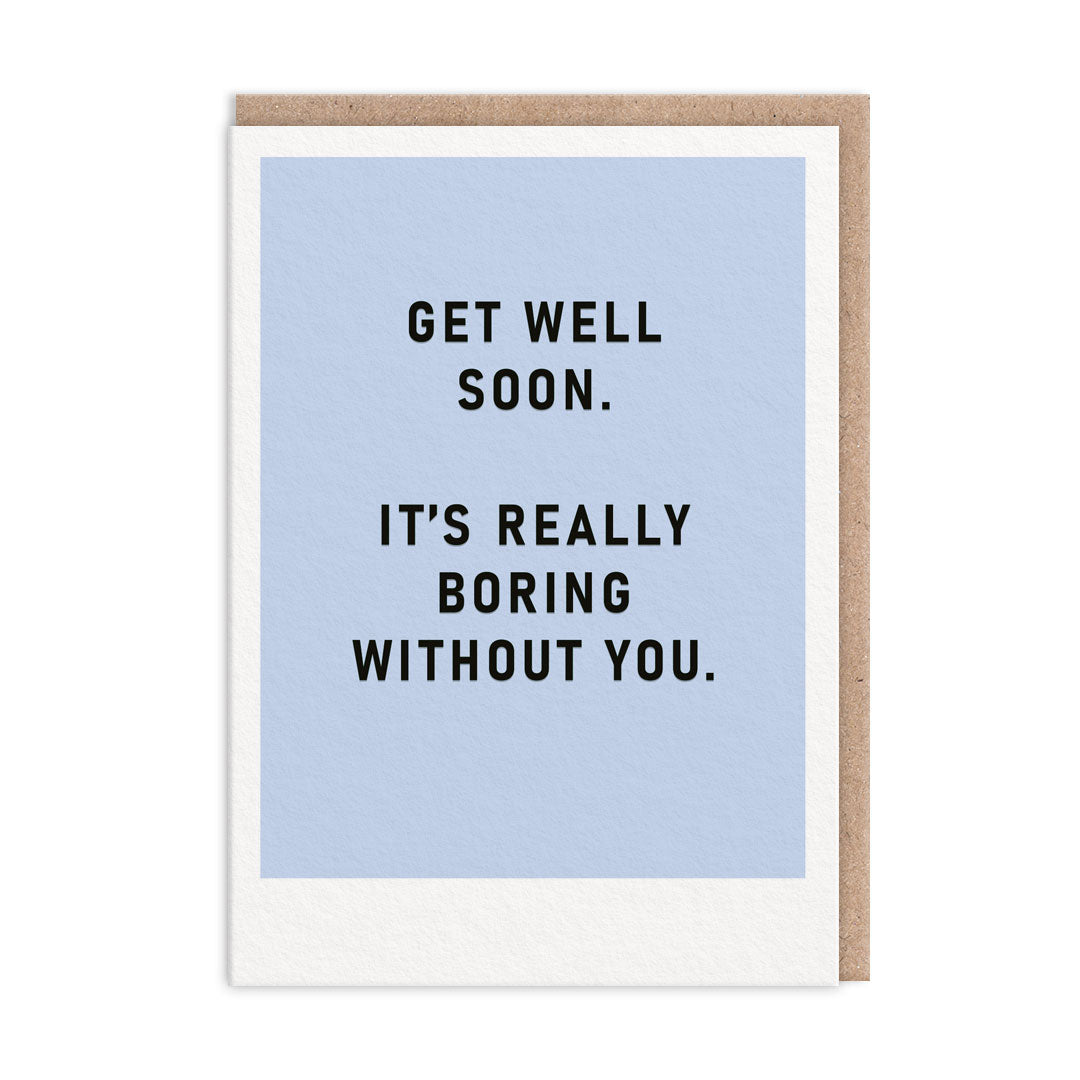 Boring Without You OUTLET Greeting Card