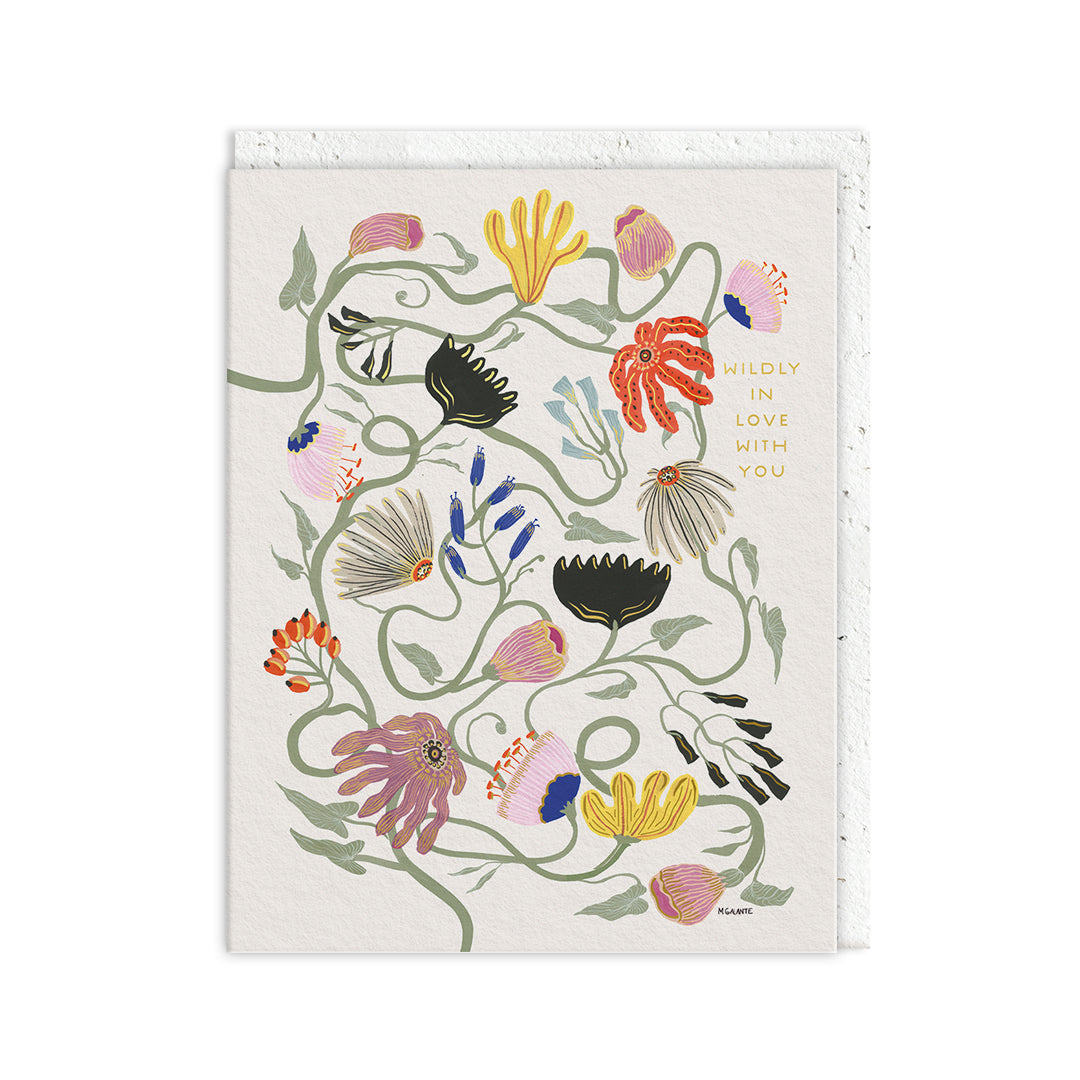 Wildly in Love Greeting Card