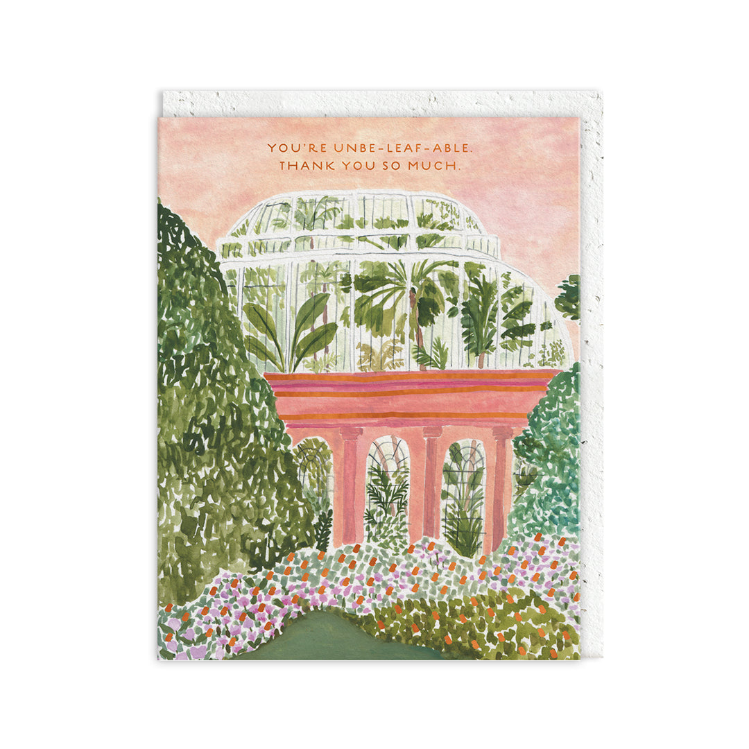 Unbe-Leaf-Able Greeting Card