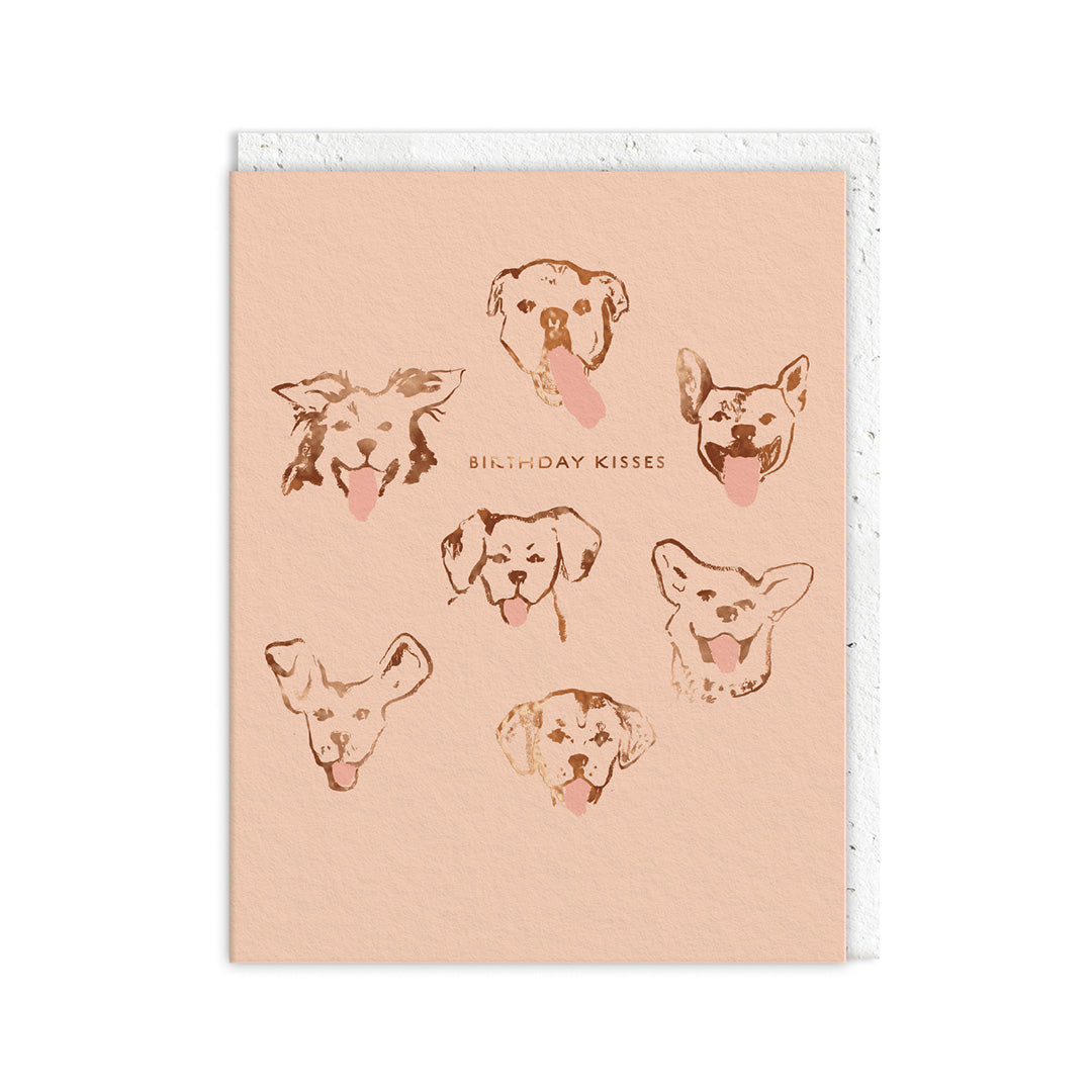 Birthday Kisses Greeting Card