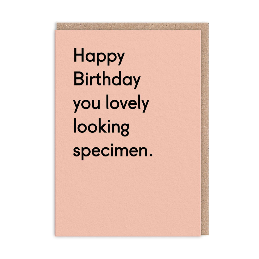 Lovely Looking Specimen OUTLET Greeting Card