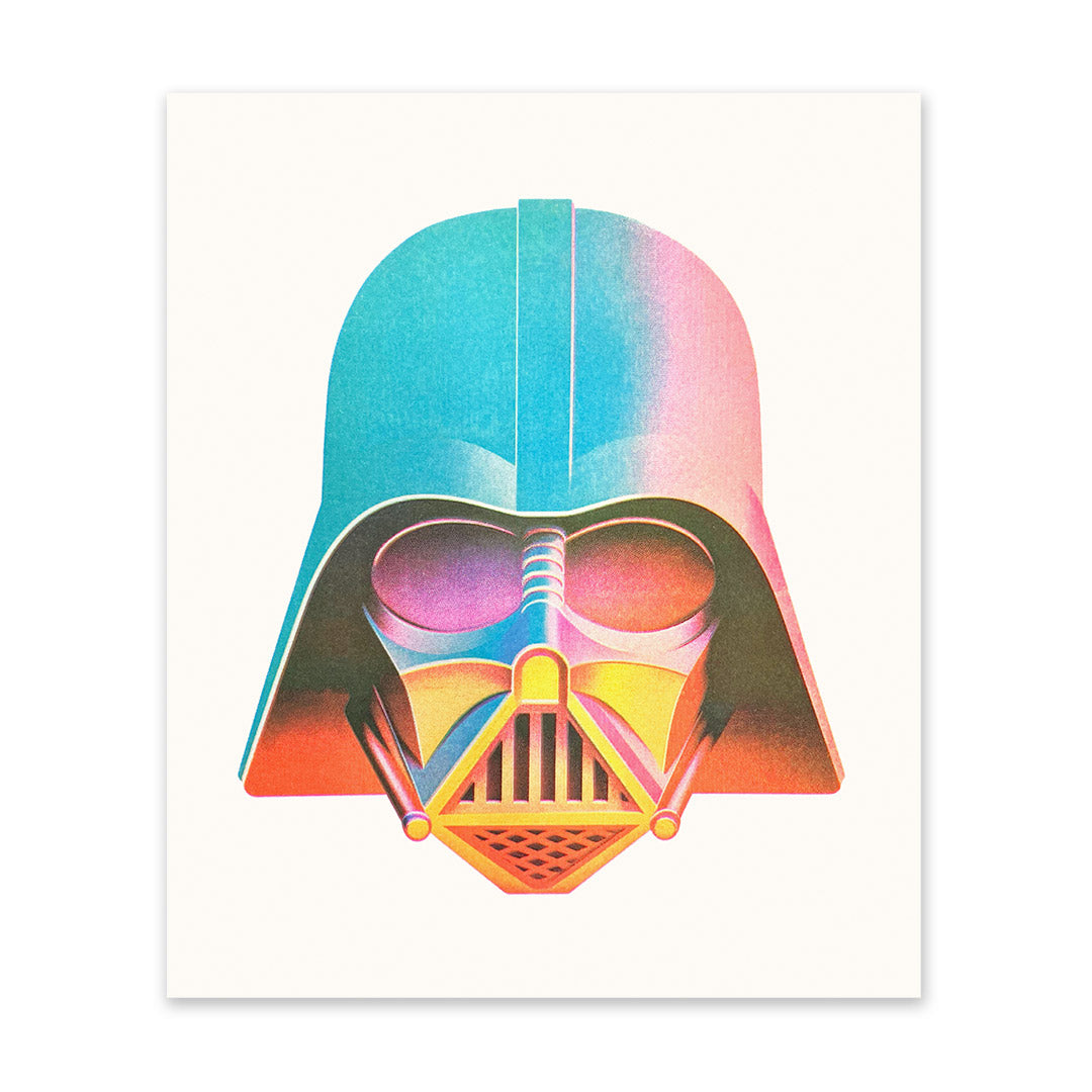 Retro Galactic Empire Lord Riso Print (12x10)