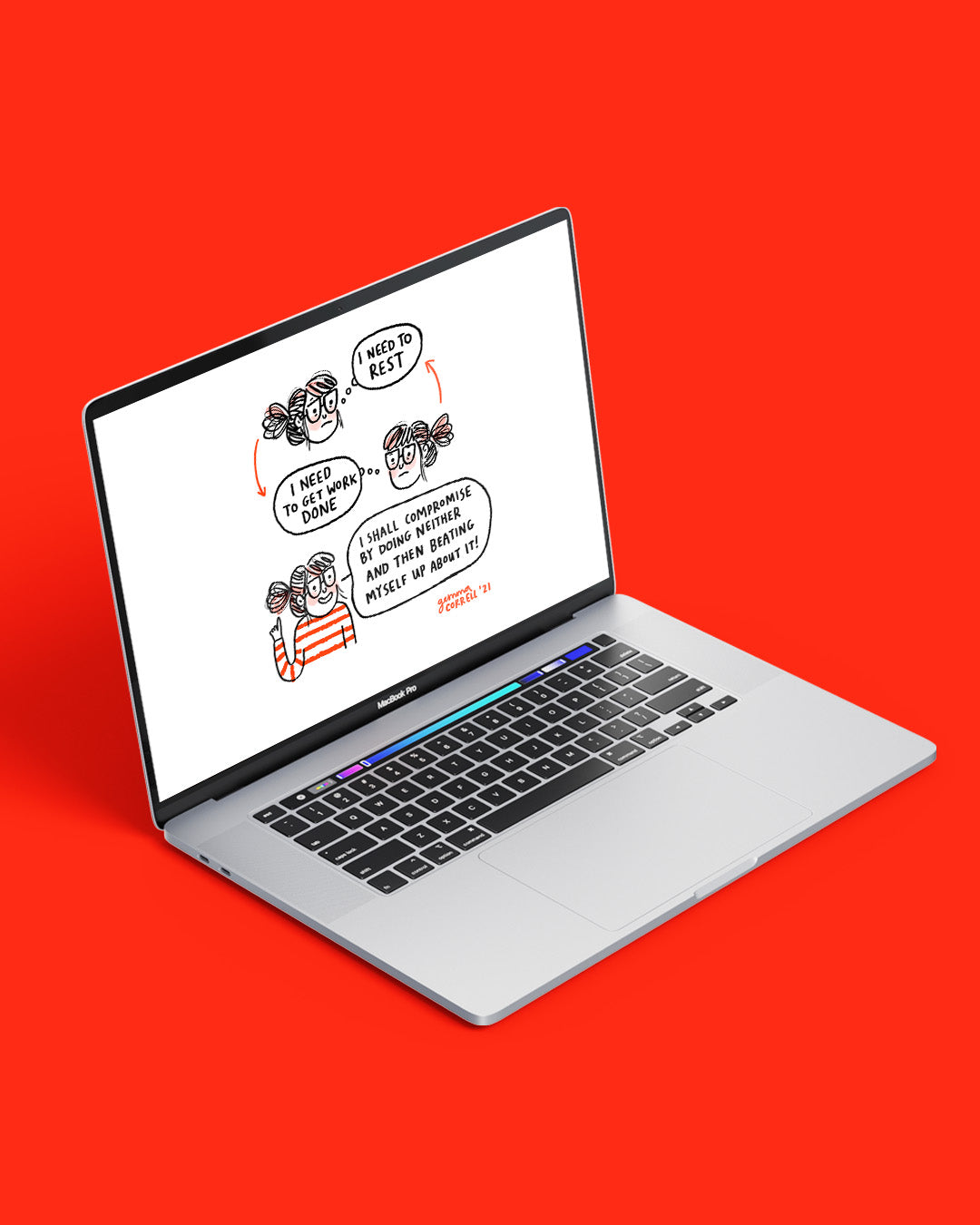 Gemma Correll Compromise Wallpaper