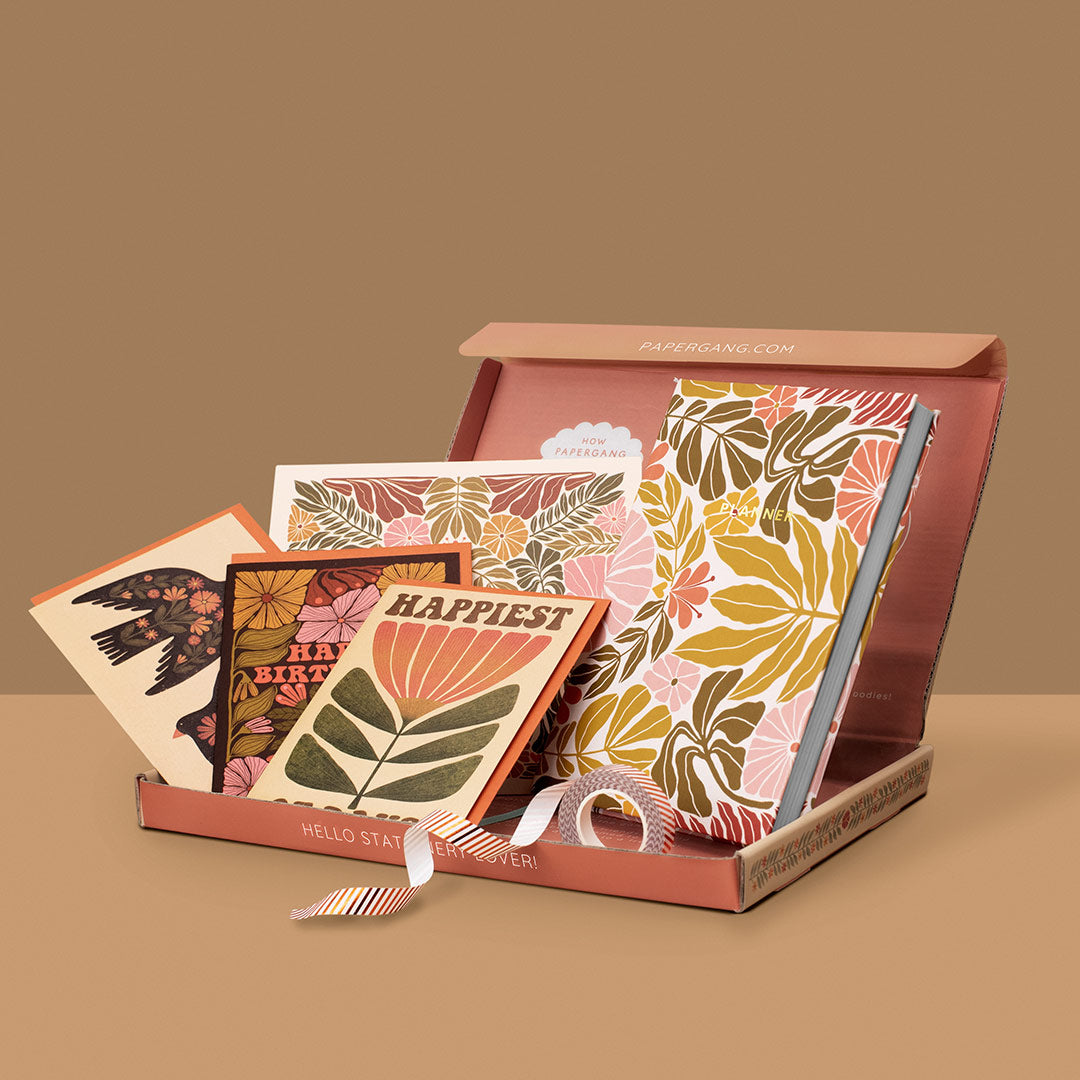 Papergang Changing Seasons Stationery Box