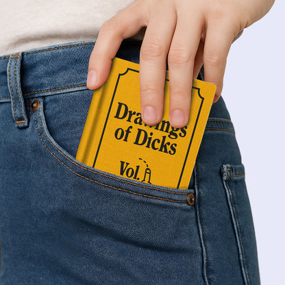 Drawings of Dicks A7 Fabric Hardback Notebook