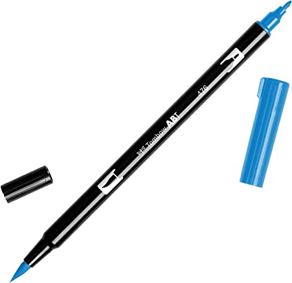 Tombow ABt Dual Brush Pen - Cyan
