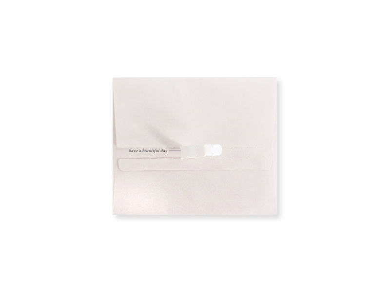 Wildflower Envelope 3D Layered Greeting Card