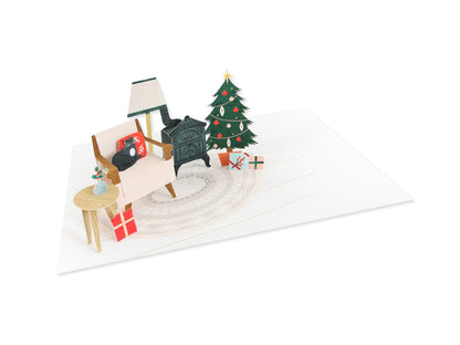 Cozy Dwelling 3D Pop Up Greeting Card
