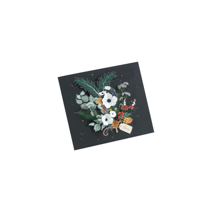 Winter Foliage 3D Layered Greeting Card