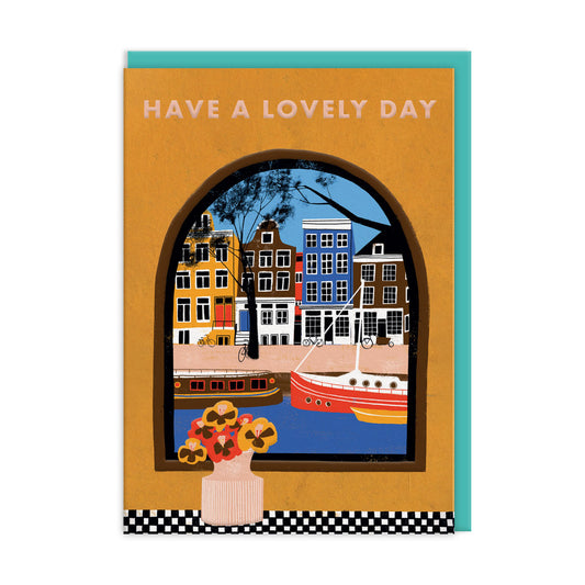 Have the Best Day Amsterdam Birthday Card