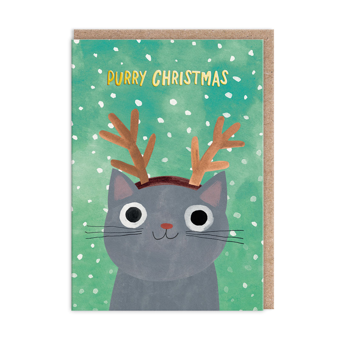 Planet Cat x3 Charity Christmas Cards (Pack of 9)