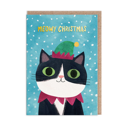 Planet Cat x3 Charity Christmas Cards (Pack of 9)