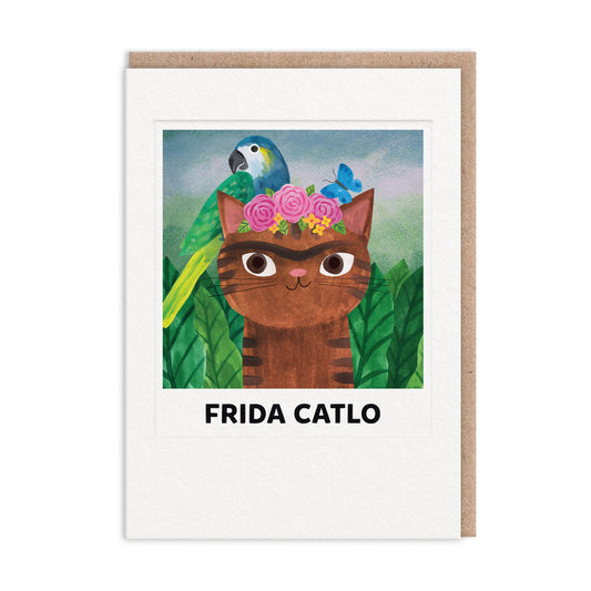 Frida Catlo Greeting Card (7x5)