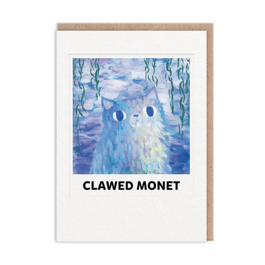 Clawed Monet Greeting Card (7x5)
