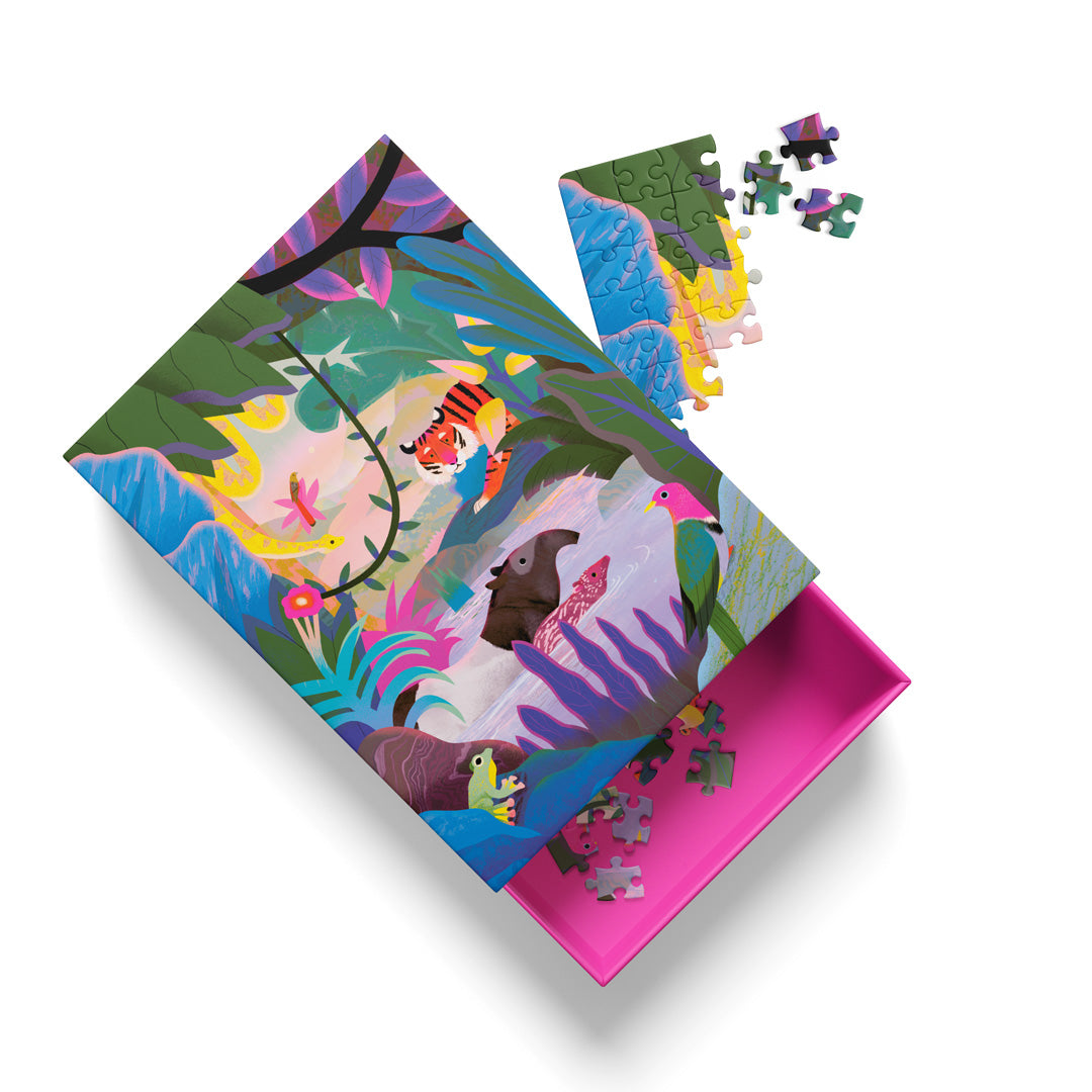 Animals of the Sumatran Jungle Mini Jigsaw Puzzle