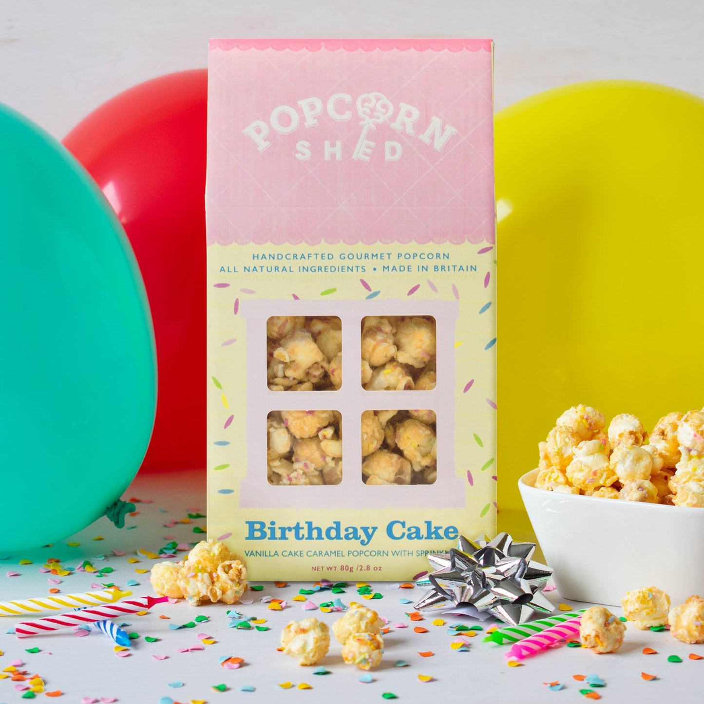 Birthday Cake Gourmet Popcorn