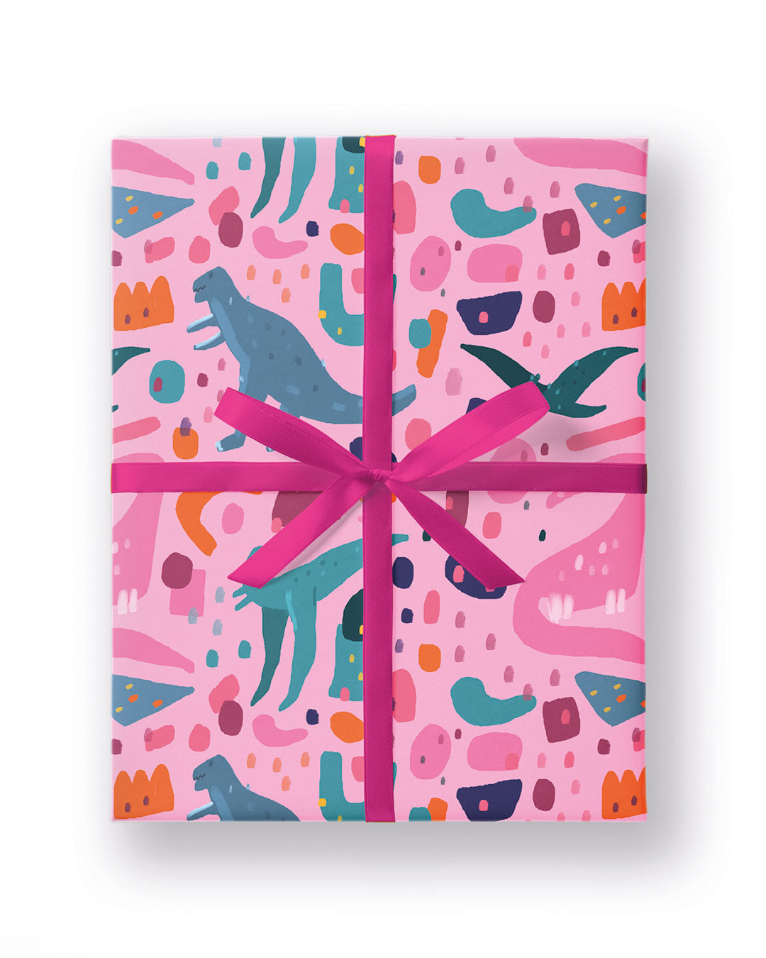 Abstract Dinosaurs Gift Wrap