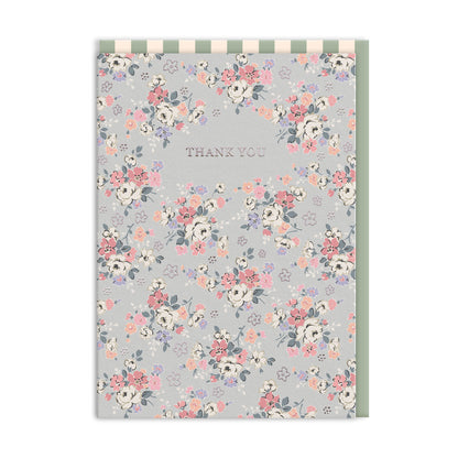 Thank You Clifton Rose Greeting Cards (Pack of 6)