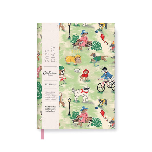 Cath Kidston A5 Dogs In The Park 2025 Diary