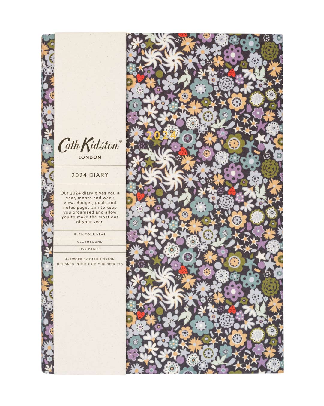 Cath Kidston Artist Ditsy 2024 Diary Front Cover
