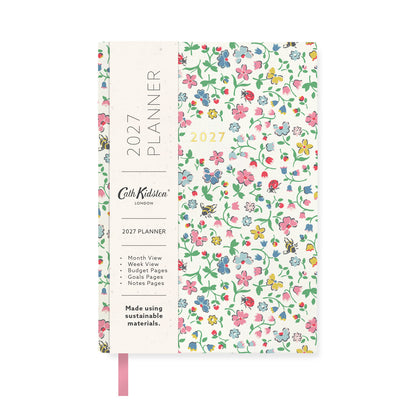 2027 Bee and Flowers A6 Diary