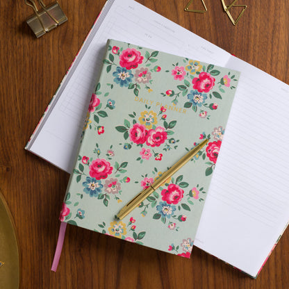Cath Kidston Duck Egg Floral Daily Planner