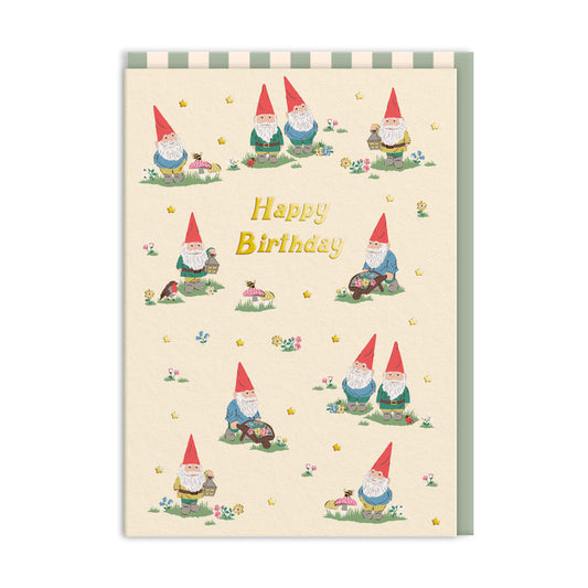 Gnomes Birthday Card