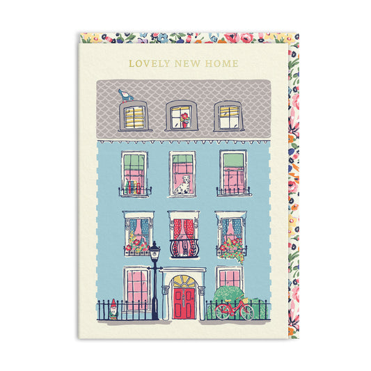 Lovely New Home Greeting Card